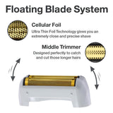 Shaver Replacement Foil and for 17150 17200 Washable 3D Intelligent Floating Shaving Blade Gold