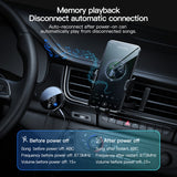 Bluetooth 5.0 Car MP3 Player FM Transmitter AUX Car Kit Handsfree Receiver TF Card Lossless Music Player