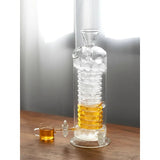 Tea coffee cooler household rapid coog glass cold kettle with faucet large capacity ice wine water cup
