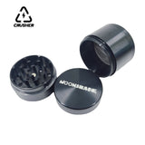CRUSHER Aluminum Alloy Manual Tobacco Grinder 40mm 4-layer Dry Herb Spice Cutter Compact and Convenien Smoking Accessories