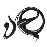 Retevis R-111 Walkie Talkie Ear Hook with Adjustable Volume K-Head - Compatible with Baofeng 888s and UV5R - 9037