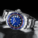 GUANQIN Men's Watches Brand Luxury NH35 Automatic Watch For Men Mechanical Wristwatches Stainless Steel Waterproof reloj hombre
