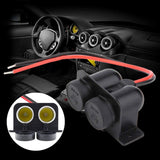 Top-3X Cigarette Lighter Socket 12V Waterproof Dual Power Plug Outlet With Wire For Car Motorcycle Scooter Boat ATV Rv