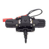 Metal Double Motor Simulated Winch For 1/10 RC Crawler Car Axial SCX10 TRAXXAS TRX4 D90 KM2 Upgrade Parts Accessories