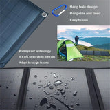 18V 100W Solar Panel Battery Charge for 5V/12V Mobile Notebook Outdoor Power Bank Rechargeable Solars Cell Folding Bag