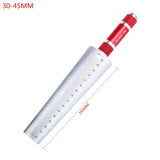 6.5/15/30/45MM Inner Diameter Ruler With Clear Scale Stainless Steel Conical Taper Gauge Aperture Gauge Measurement Tool