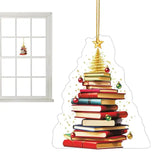 Christmas 2D Ornament Decor Acrylic Stack Of Boo Decoration For Car Rearview