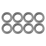 8Pcs Bearing 12X8X3.5Mm For XLF X03 X04 X-03 X-04 1/10 RC Car Brushless Monster Truck Spare Parts Accessories