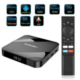 TV98 ATV Android 14 Smart TV Ultra HD 8K S905W2 4GB 64GB Dual Wifi BT5.0 2.4G&5G Media Player Set Top Box