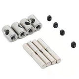 RC Car Harden Metal Cross Pin Drive Shaft CVD Pins Set Screw Replace For Traxxas 1/10 Summit Truck RTR