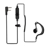 Retevis EEK010 Walkie Talkie Earphones with K-Head Ear Hook - [Rewinding/Adjustable Volume Size] C9169A