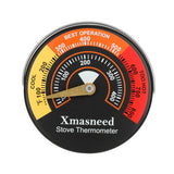 1pc Wood Stove Thermometer Magnetic, Oven Stove Temperature Stove Top Thermometer For Wood Burning Stoves, Gas Stoves, Pellet Stove, Avoiding Stove Fan Damaged By Overheat