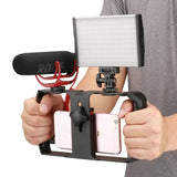 Mobile Phone Handheld Camera Bracket Video Stabilizer Vlog Grip Photography Live Stream Rabbit Cage Stable Filmmaker