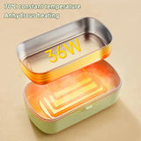 220V 900ml Electric Lunch Mini Portable 304 Stainless Steel Inner er Anhydrous Heating Silicone Sealed Food Bento Box