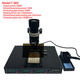 600W T-862 IRDA Infrared Rework hine BGA SMD Desoldering Soldering Repair Station T862 Welder Tool 220V 110V