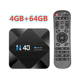H40 Android 10.0 Smart TV 4GB RAM 64GB ROM Allwinner H616 Quad-core 2.4G/5G WIFI BT4.0 1000M 6K Media Player Set Top Box