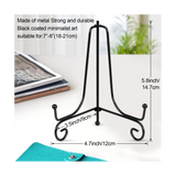 10PCS Stands for Display, Plate 6 Inch , Picture Of Metal, Frame Holder Stand and Artworks