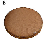 Naural Japanese-style tatami futon seat cushion round tea ceremony Zen floor Bay window mat
