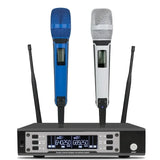 EW135G4 SKM9100 Stage Performance Home KTV High Quality UHF Professional Dual Wireless Microphone System Dynamic Long Distance