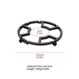 1pc Anti-Slip Gas Stove Bracket for Cooktop and Pot Holders - Securely Holds Your Cookware in Place