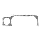 Carbon Fiber Car Dashboard Instrument Panel Cover Sticker Trim for Ford Mustang 2005 2006 2007 2008 2009