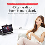 10/12 inch 3D Amplifier Mobile Video Magnifier for Smartphone Enlarged Screen Phone Stand Bracket