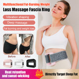 Burning Massage Fascia Ring Fat Dumping Belt Multifunctional Slimming Abdominal Massager