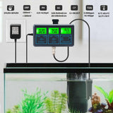 Tuya Wifi 7 In 1 Quality Tester Multi-Parameter Water Analyzer Digital PH/ORP/EC/Temperature Monitor Meter