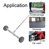 Top-High Pressure Car Wash Chassis Washer With 45 Degree Angle Bar Under Carriage Cleaner Water Broom