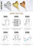 Face Beauty Tools Rose Gold Skin Care for Dark Circles Puffiness Wrinkles Massage Spa Ice Roller Stick