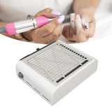 Manicure Dust Collector 40W Power Washable Nail Dust Collector Strong Suction US Plug 100‑240V for Beauty Salon