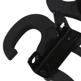 68196982AA Steel High Strength Black Powder Coating Front Tow Hooks Kit with Bezel Bracket for Vehicles