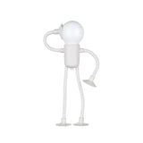 Changeable Shape Funny Sportsman Night Light Button Battery Desk Versatile Mini Lamp Creative Ornament Vacuum Adsorption