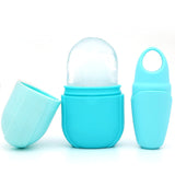 2 in 1 Set Ice Face Roller Ice Cube For Eye & Neck Reusable Facial Treatment to Tighten & Tone Skin Reduce Acne Skin Care Toools