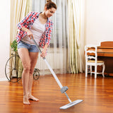 Innovative Self-Wringing Flat Mop with 360-Degree Spin, 2 Washable Pads - Ideal for Wet & Dry Cleaning in 2024