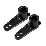 2Pcs Metal 25T Horn Arm Compatible with Futaba Savox Power HD Servo for 1/8 1/10 RC Off-Road Drift Car,2