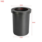 Graphite crucible Gold Sliver Melting Furnace accessories Jewelry melting crucible Jewlery casting tools Capacity 1KG/2KG/3/4KG