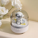Mini Sky Astronaut Bluetooth Speaker Birthday Gift Spacecraft Men and Women Transparent Small System Home High Sound Quality