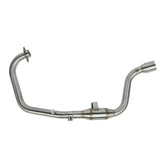 Exhaust Muffler Pipe High Hardness Motorcycle Front Middle Exhaust Pipe for GIXXER155