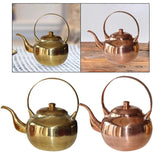 1.2L Copper Kettle - For Gas & Induction Hobs, Camping Stoves