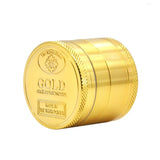 Manual Herb Grass Grinder 4 Layers 40mm Cutting Pipes Herbal Crusher Zinc Alloy Tobacco Shredder for Smoking Accessories