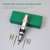 Impact Screwdriver Bits Set Reversible Remover Tightener Heavy Duty Screw Driver Tools Home Repair Accessories