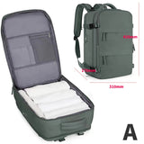 Oxford Gym Backpac Laptop Backpack with Shoe Compartment LargeCapacity Travel Daypack Dry Wet Separation Waterproof Bag