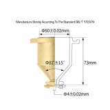 Desktop Lab T-4 Viscometer Paint w Velocity Cup Four Viscosity 100ML LND-1 For 30-100S Coating