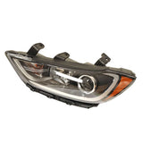 Car Headlight Assembly Heatproof ABS PC Car Headlamp for Elantra 2017 2018