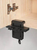 or Cabinets Frame Clamp Mini ABS Plastic Support Arm Multipurpose Cabinet Mounting Jig for Hidden Door Install