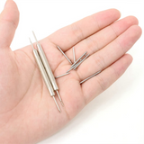 40PCS L 22mm Dia 1.5mm Stainless Steel Quick Release Spring Bars with 2PCS Double Tip Watch Band Remove Tool
