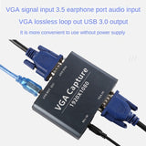 To 1080P Audio Video Capture VGA Input And USB Output Compatible With Android, Windows, ux System