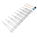 Sound Healing Tuning Fork Ergonomic Tuning Fork Aluminum Alloy 136.1Hz 126.22Hz for Home