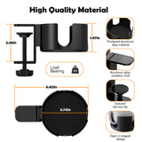 Spill-Proof 2 In 1 Gaming Headphone Holder Headset Hook Hanger Mount Under Desk Cup Mug Rack Clamp Dropshipping